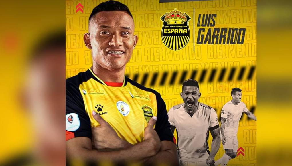 Luis Garrido fue anunciado como nuevo refuerzo del Real España.