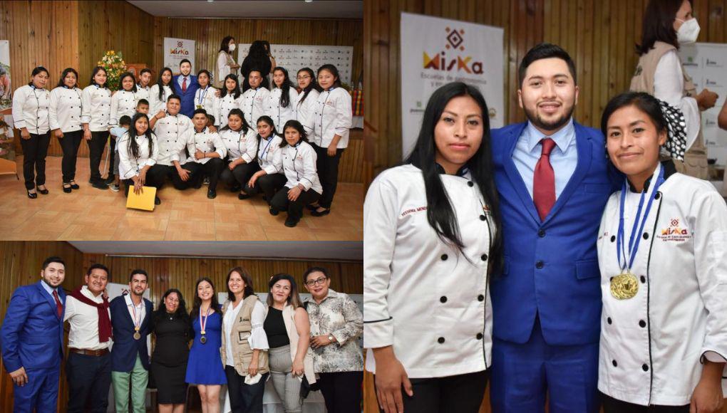 Jóvenes de Intibucá se gradúan como cocineros y están listos para emprender (FOTOS)