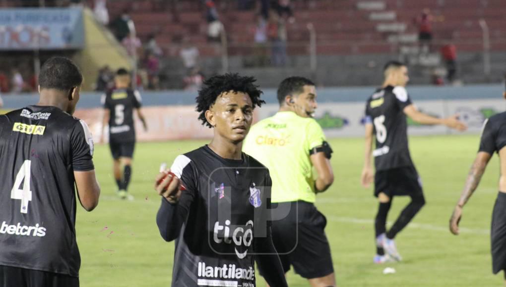 Cristian Sacaza marcó un doblete el pasado sábado en la victoria que logró Honduras Progreso ante Vida.