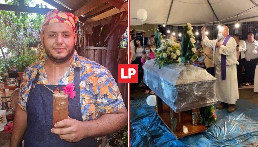 Bajo la lluvia, doloroso adiós al bartender asesinado tras engaño de su novia