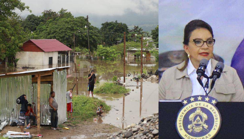 Xiomara Castro convoca de emergencia al Sinager para afrontar crisis por lluvias