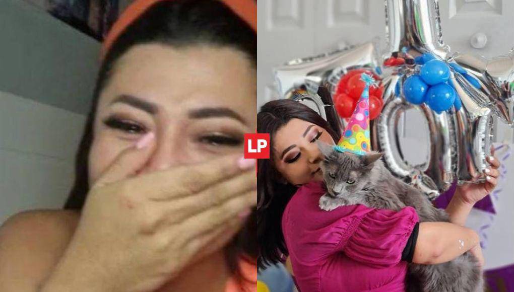 Al borde de las lágrimas, Milagro Flores pide ayuda para encontrar a su gato Tom