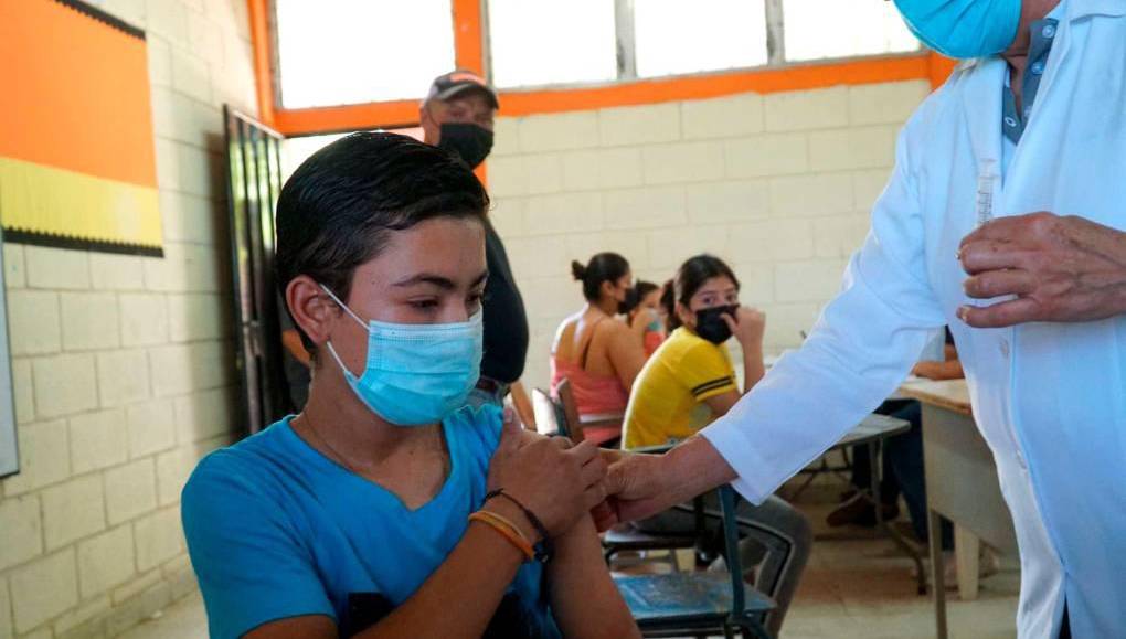vacunación niños Honduras 