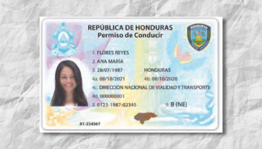 Desde hoy emitirán nueva licencia de conducir en Honduras