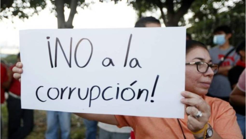 Honduras baja 14 posiciones en 'ranking” de corrupción