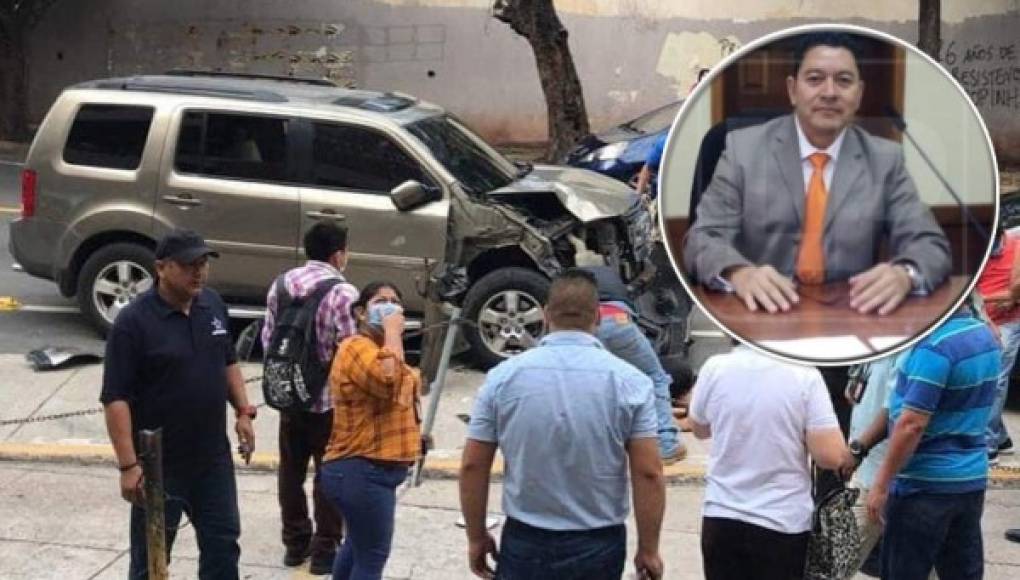 Muere un fiscal tras ser atropellado por una camioneta en Tegucigalpa