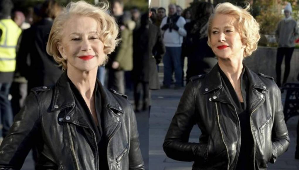 Helen Mirren posa para L’Oreal