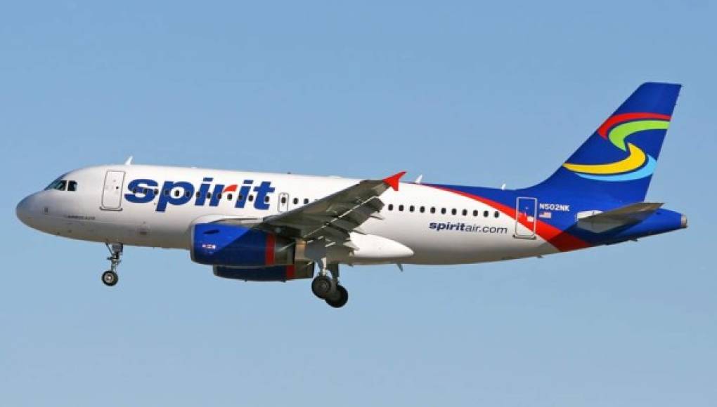 Spirit Airlines ampliará vuelos hacia Honduras