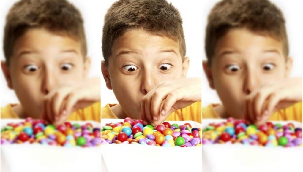Los dulces son peligrosos para los niños