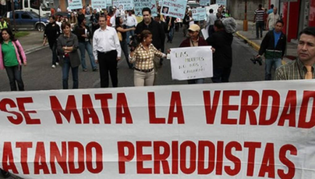 Piden a Honduras que proteja a tres periodistas amenazados de muerte