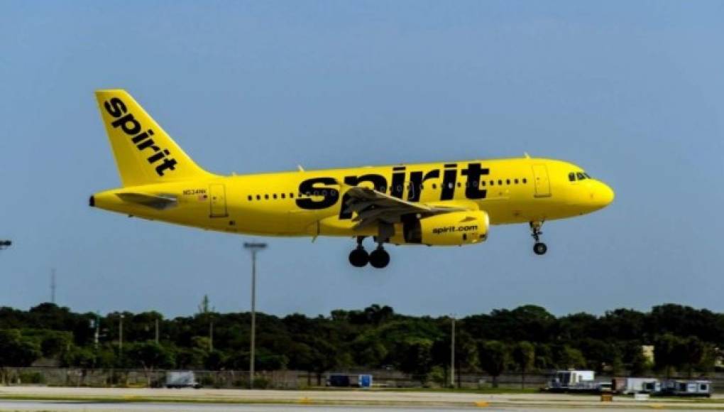 Aerolínea Spirit anuncia tres nuevos destinos a Honduras