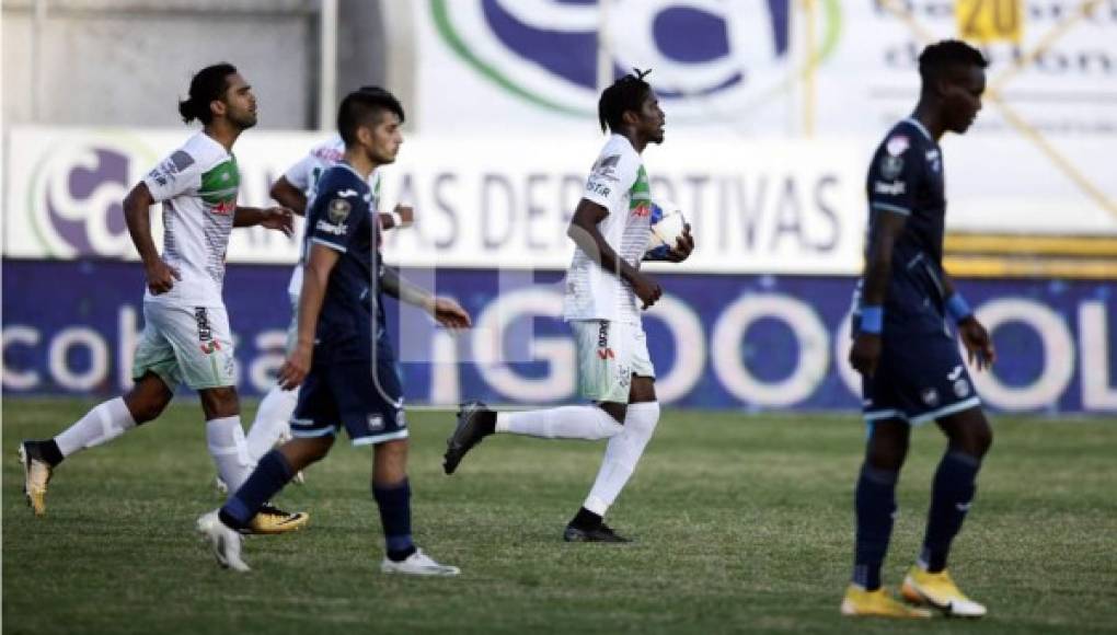 Motagua sufre contra Platense pero clasifica con lo justo a semifinales del Torneo Apertura 2020