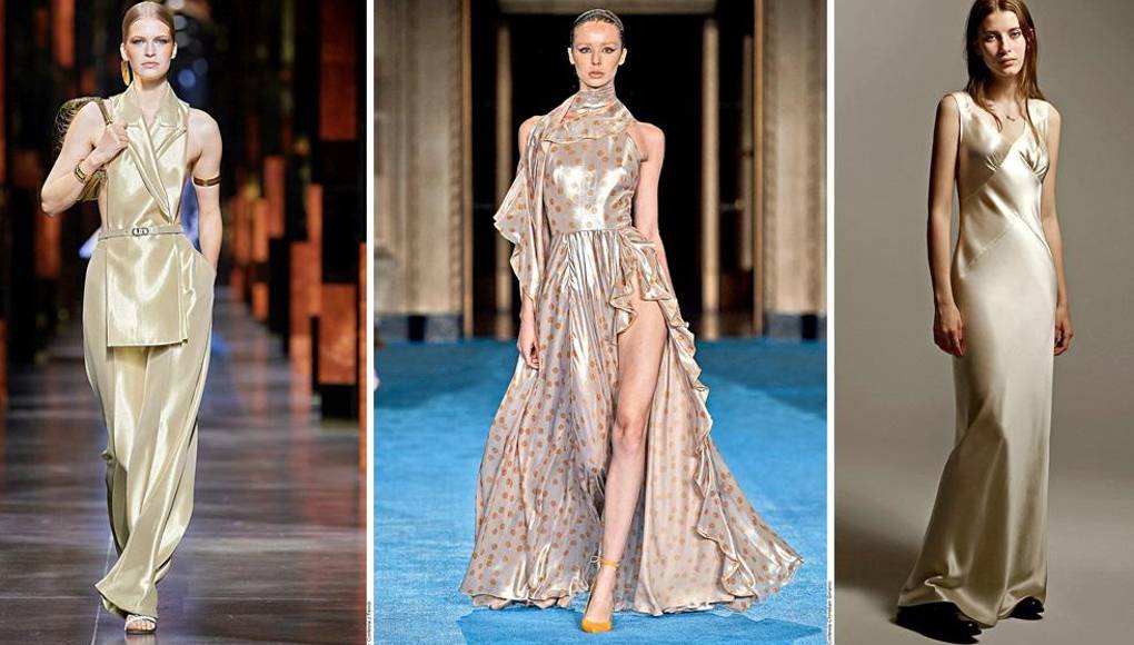 “Satin Trend”: deslumbrante de pies a cabeza