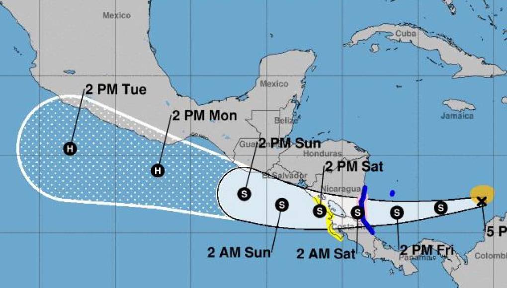 Costa Rica y Nicaragua inician evacuaciones ante la inminente llegada de tormenta tropical