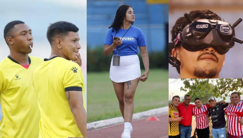 Todo lo que dejó antes de comenzar el primer pulso entre Real España y Olimpia. Fotos Neptalí Romero, Mauricio Ayala y Héctor Edú.