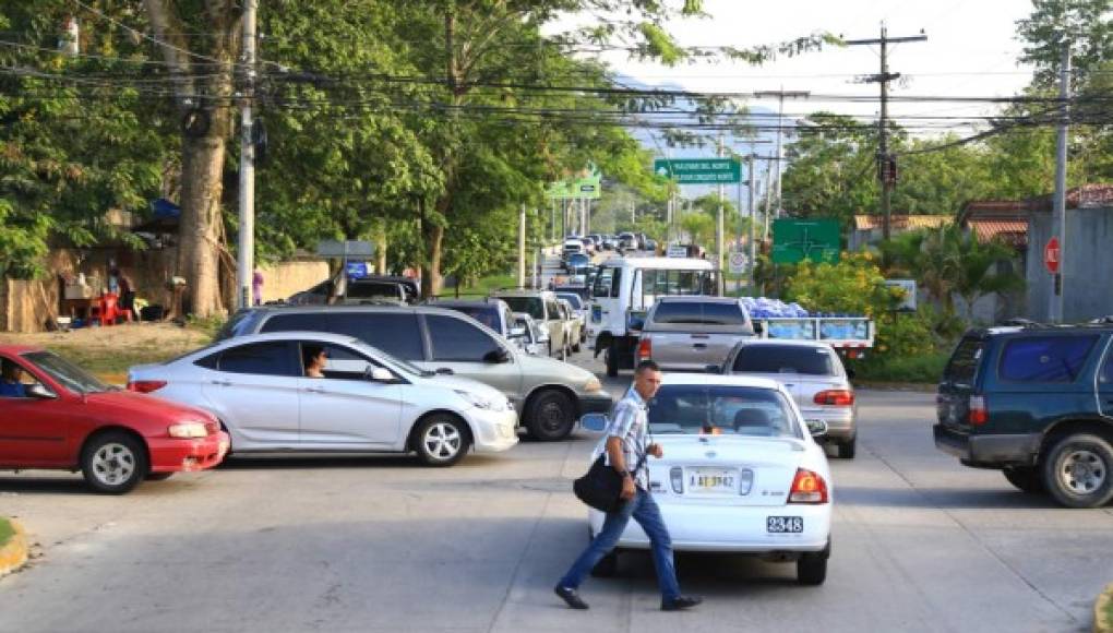 San Pedro Sula solo tiene 40 policías para el tráfico vehicular