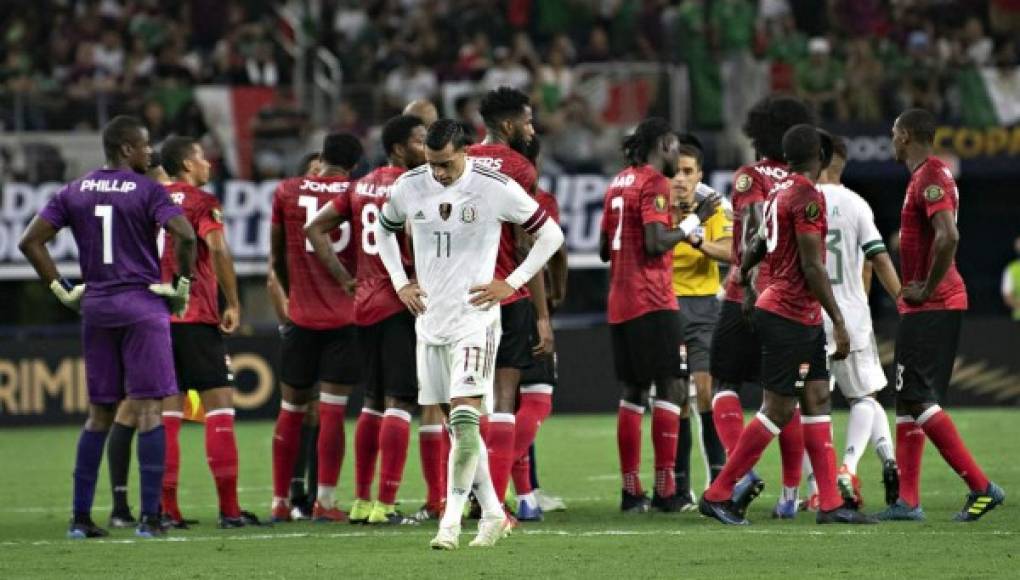 México decepciona en su debut en la Copa Oro: no fue capaz de vencer a Trinidad y Tobago