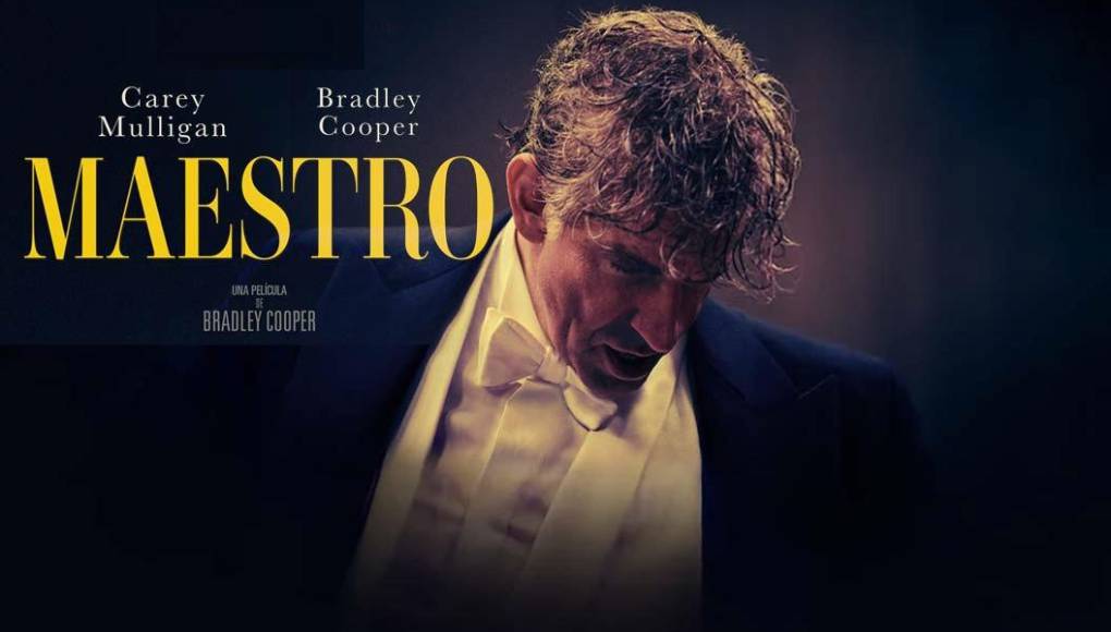 Maestro:La última apuesta de Bradley Cooper para conquistar a los votantes del Óscar es la película biográfica de Leonard Bernstein, que dirigió, coescribió y protagonizó.”Maestro” consiguió la impresionante cifra de siete nominaciones, pero parece destinada a ganar apenas la estatuilla al mejor maquillaje.Sería un resultado agridulce para una película que acaparó sus primeros titulares por la prótesis de nariz que Cooper utilizó para encarnar al director y compositor. Una controversia de la cual “Maestro” nunca pudo escapar, a pesar de las reseñas favorables.