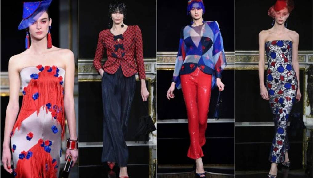 Giorgio Armani Privé y su mirada Art Decó primaveral