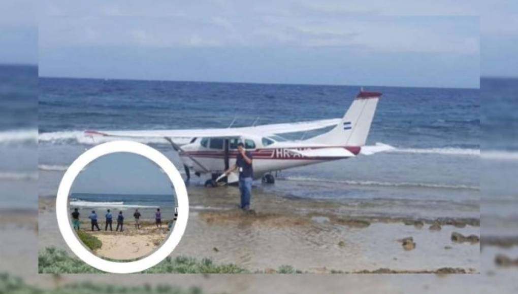Avioneta cae al mar con cuatro personas a bordo cerca de Utila