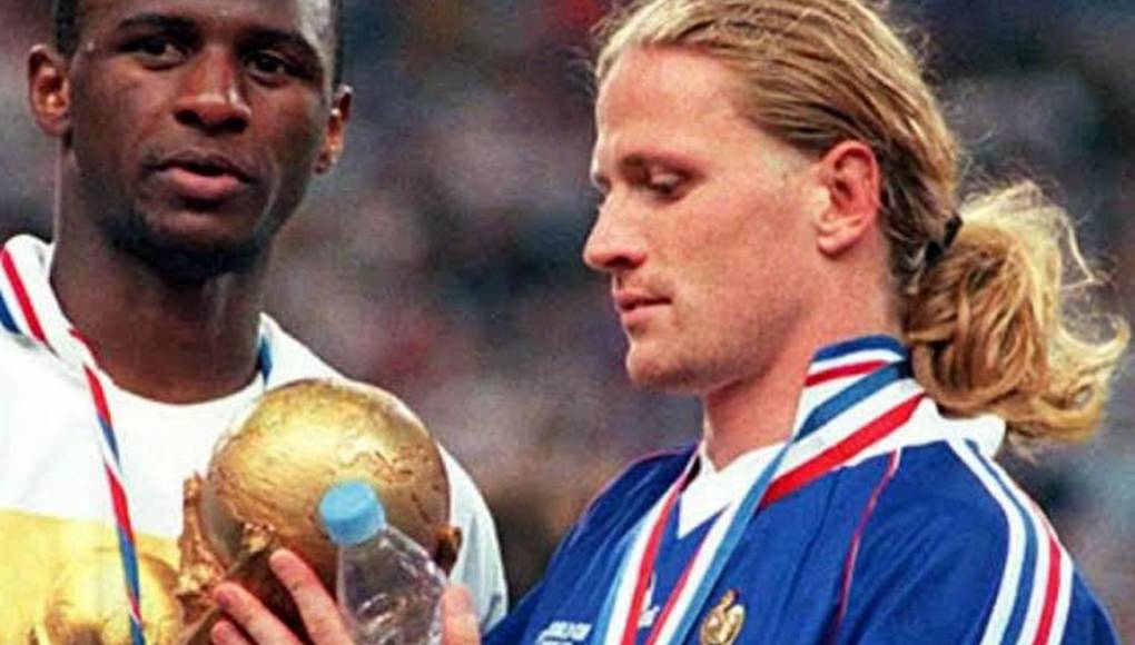 Emmanuel Petit ganó el Mundial de 1998 con Francia y marcó un gol en la final contra Brasil.