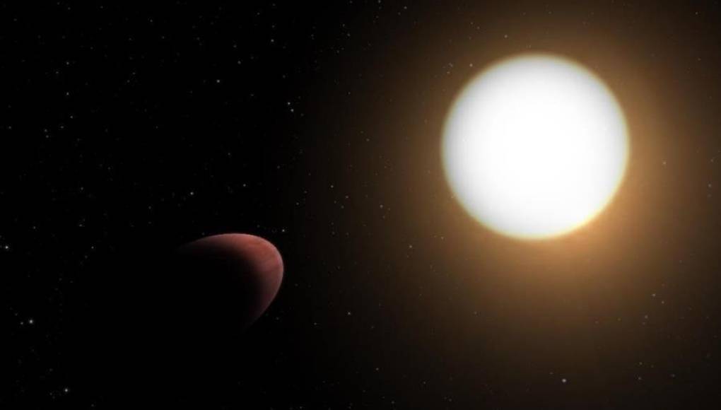 Observan por primera vez cómo una estrella está ovalando a su exoplaneta