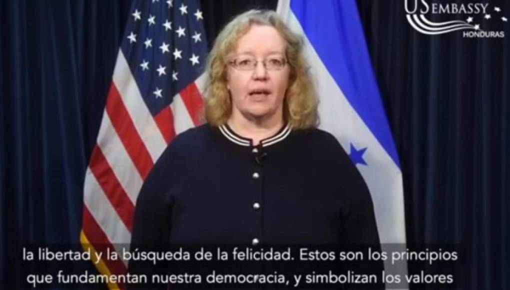 La relación con Honduras 'es fuerte y perdurable”, afirma Colleen Hoey