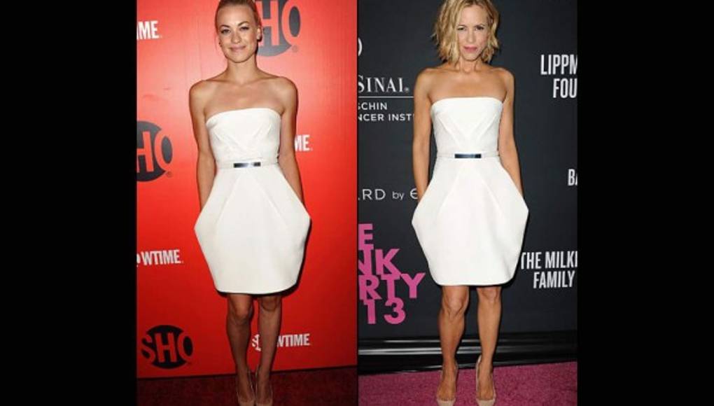 Dos mujeres un mismo vestido ¿Quién lo luce mejor?