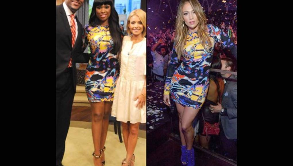 Dos mujeres un mismo vestido ¿Quién lo luce mejor?