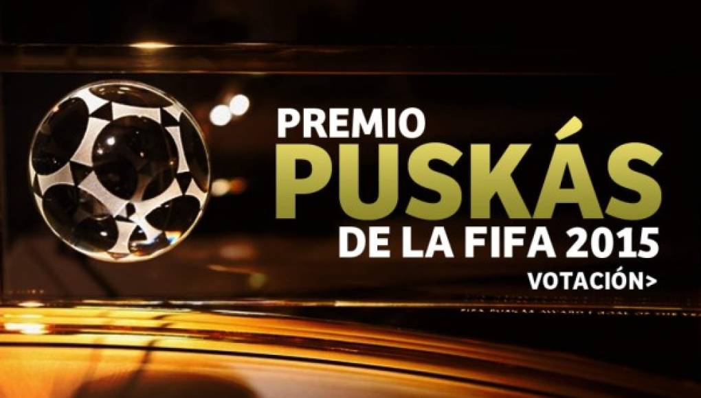 Interactivo: Vota por el mejor gol al premio Puskás