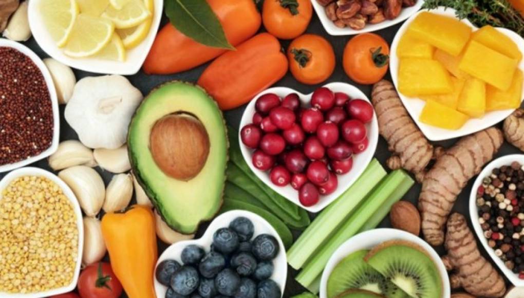 Frutas y verduras para mantener el cuerpo en forma