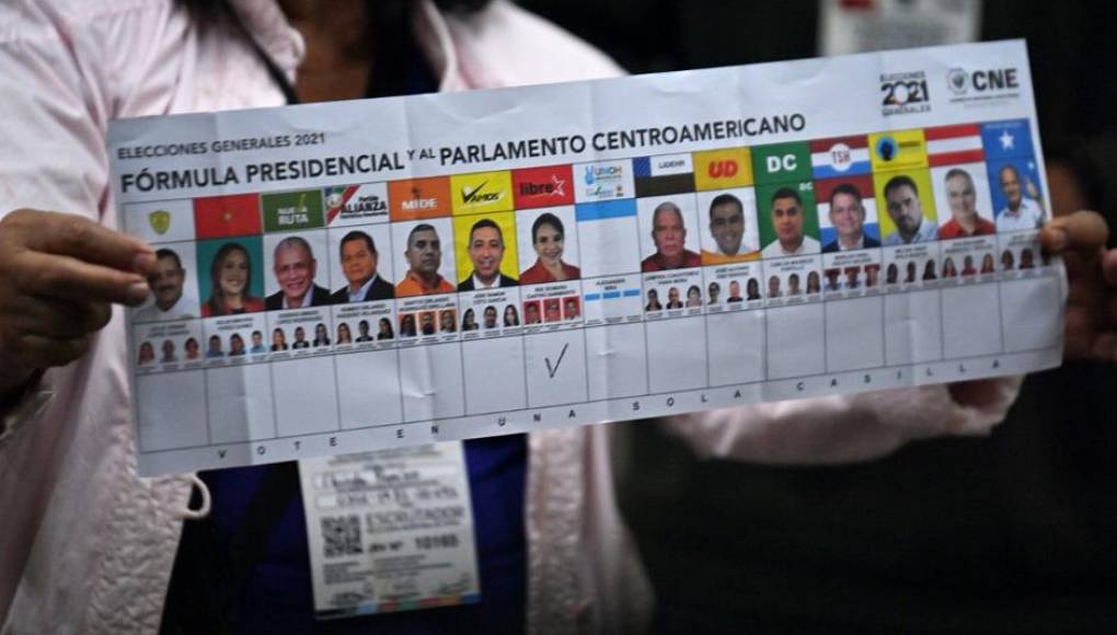 Xiomara avanza en conteo; 12 partidos políticos corren riesgo de desaparecer