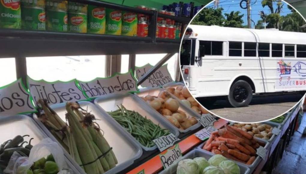 Chicas Roland emprenden y transforman su bus en supermercado móvil