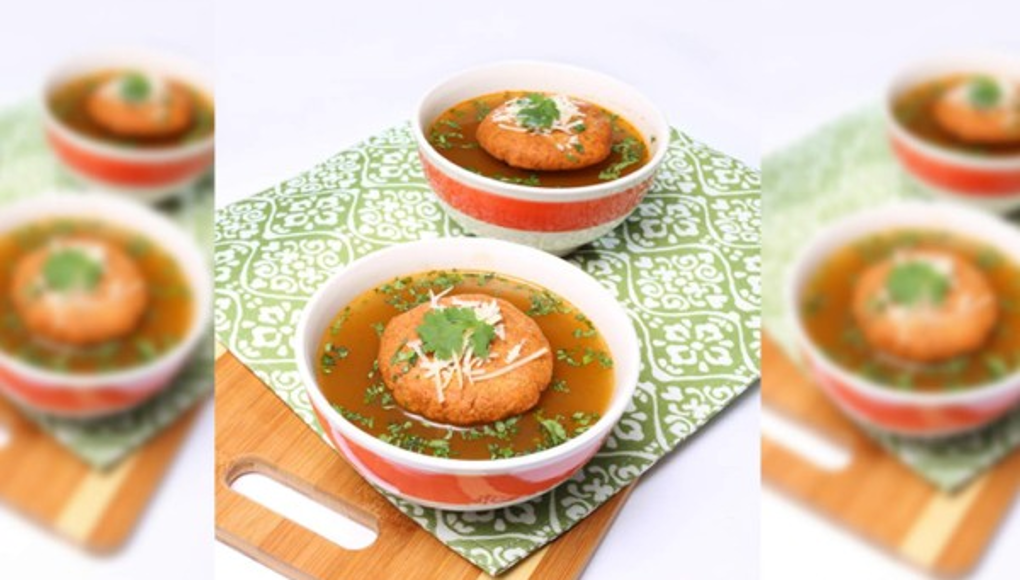 Sopa de capirotadas con queso parmesano&nbsp;&nbsp;