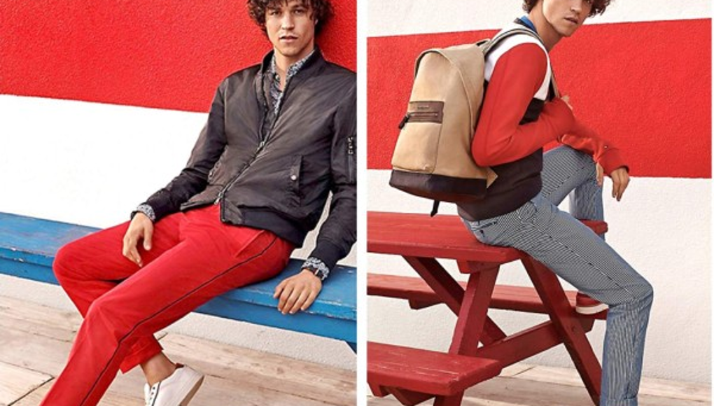Tommy Hilfiger se inspira en la colorida moda de los 70   