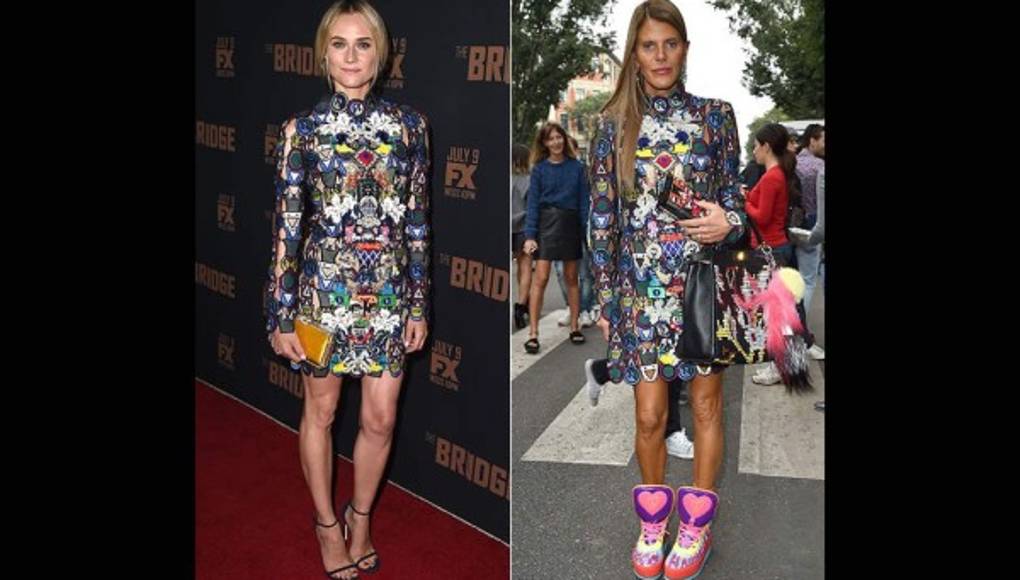 Dos mujeres un mismo vestido ¿Quién lo luce mejor?