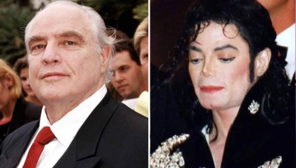 Michael Jackson fue encarado por Marlon Brando por presunta pedofilia
