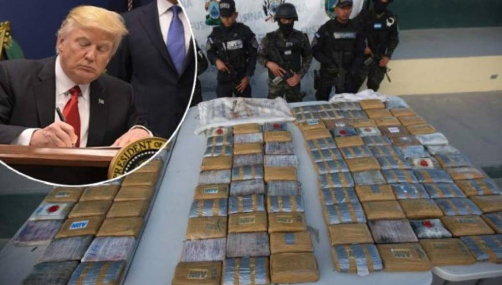 Trump emite una lista de 22 países vinculados con el narcotráfico