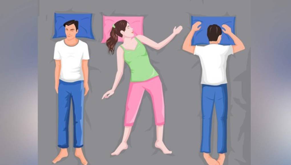 Su forma de dormir revela su personalidad
