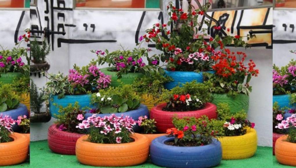 Ideas para reciclar llantas