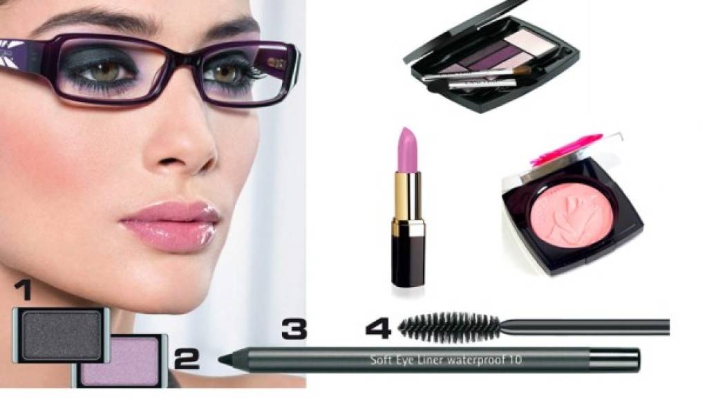 10 Trucos de maquillaje para las chicas que usan lentes
