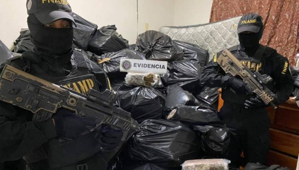 Desmantelan centro de procesamiento de drogas de la MS-13 en San Pedro Sula  - Diario La Prensa