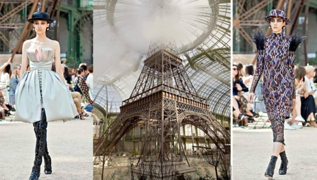 Karl Lagerfeld ama la torre Eiffel