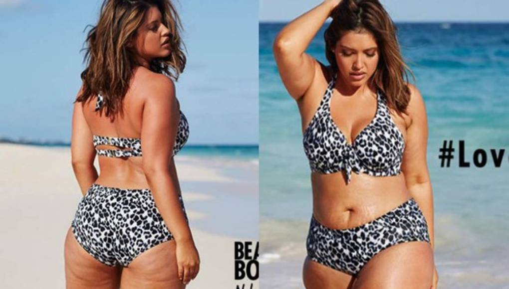 La modelo que no se avergüenza de sus estrías y celulitis