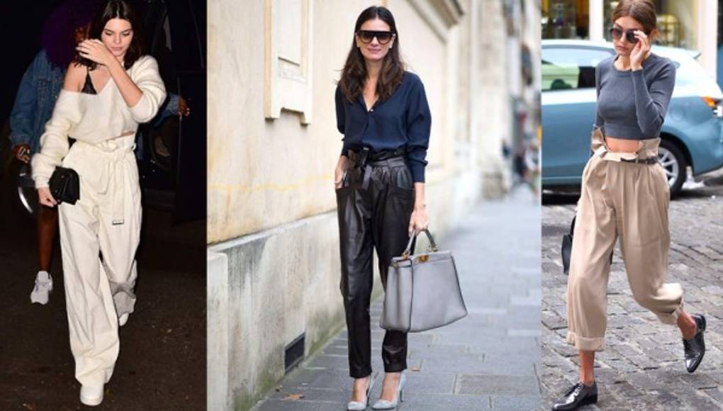 'Paper bag”, el pantalón ideal para looks casuales