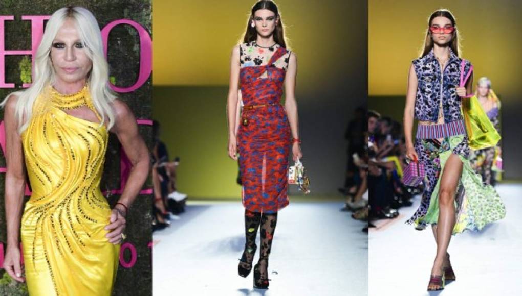 Donatella pone en venta su firma de modas Versace