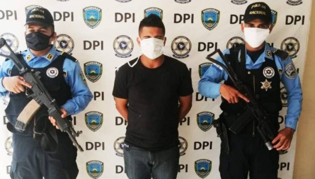Supuesto pandillero salvadoreño es detenido en Choloma