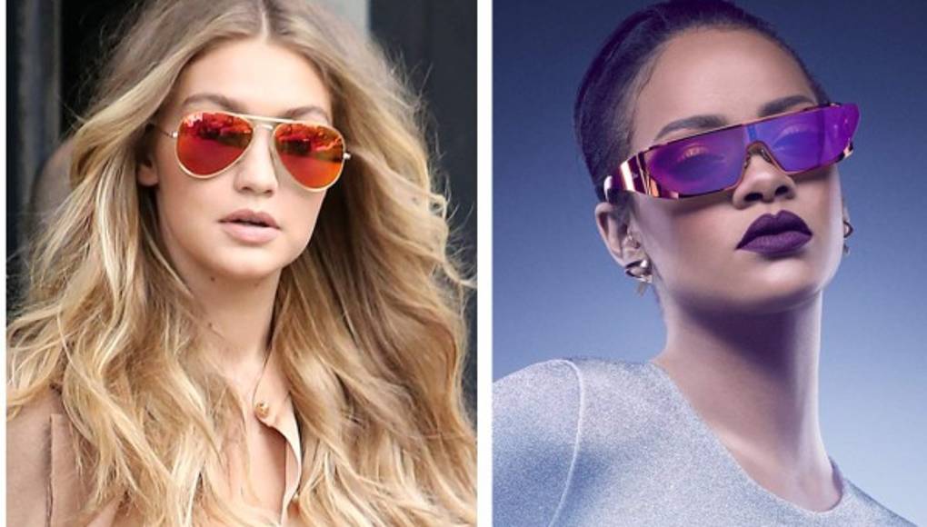 Los lentes de sol 'full color' se ponen de moda