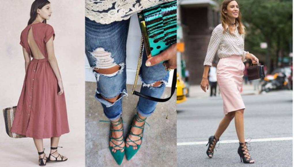 El estilo 'corsé”, el calzado del momento