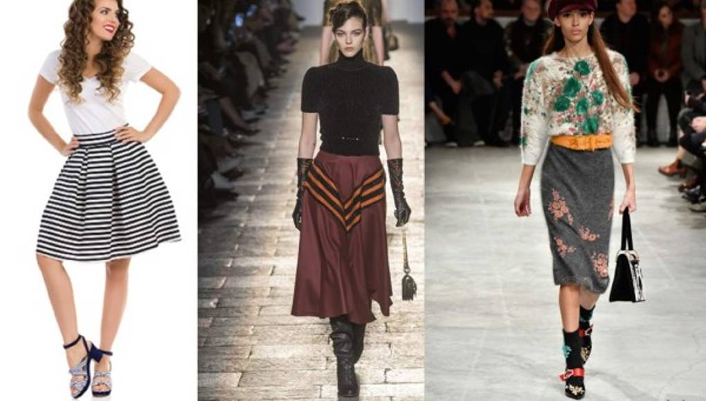 Qué falda usar según el tipo de cuerpo &nbsp;&nbsp;